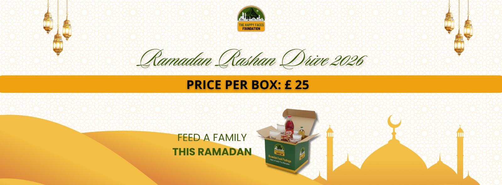Ramadan Food Drive 2026 – Feed a Family with THE HAPPY FACES FOUNDATION ...